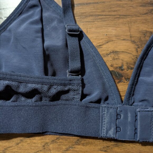 Old Navy mesh bralette bra blue size small - Picture 8 of 12